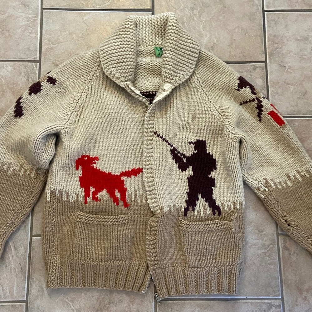 Knitted Sweater, Handmade by ME